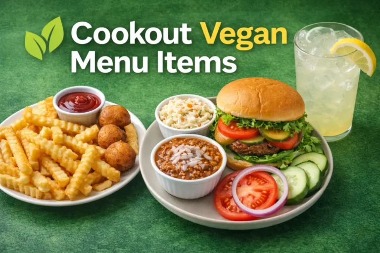 Cookout Vegan Options