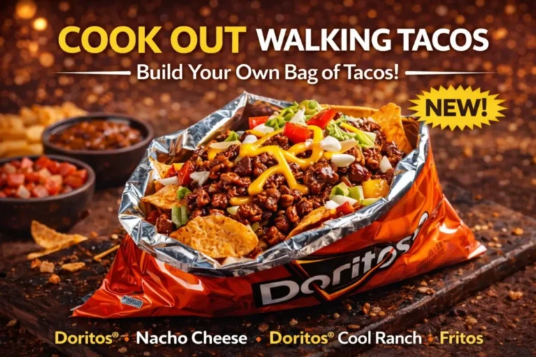 Cookout Walking Taco Menu