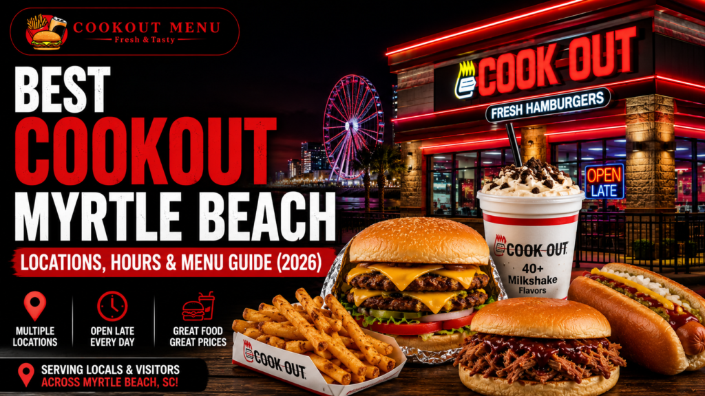 Cookout Myrtle Beach Locations