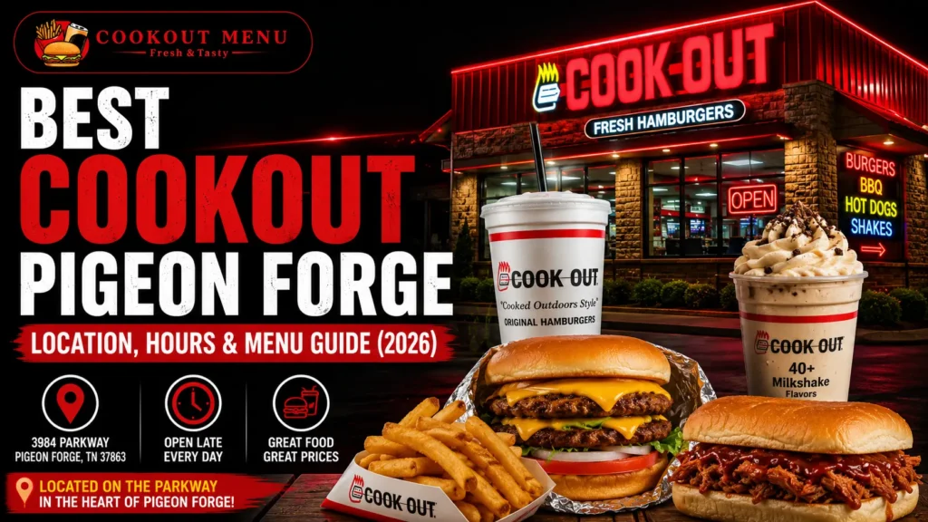 Cookout Pigeon Forge Location