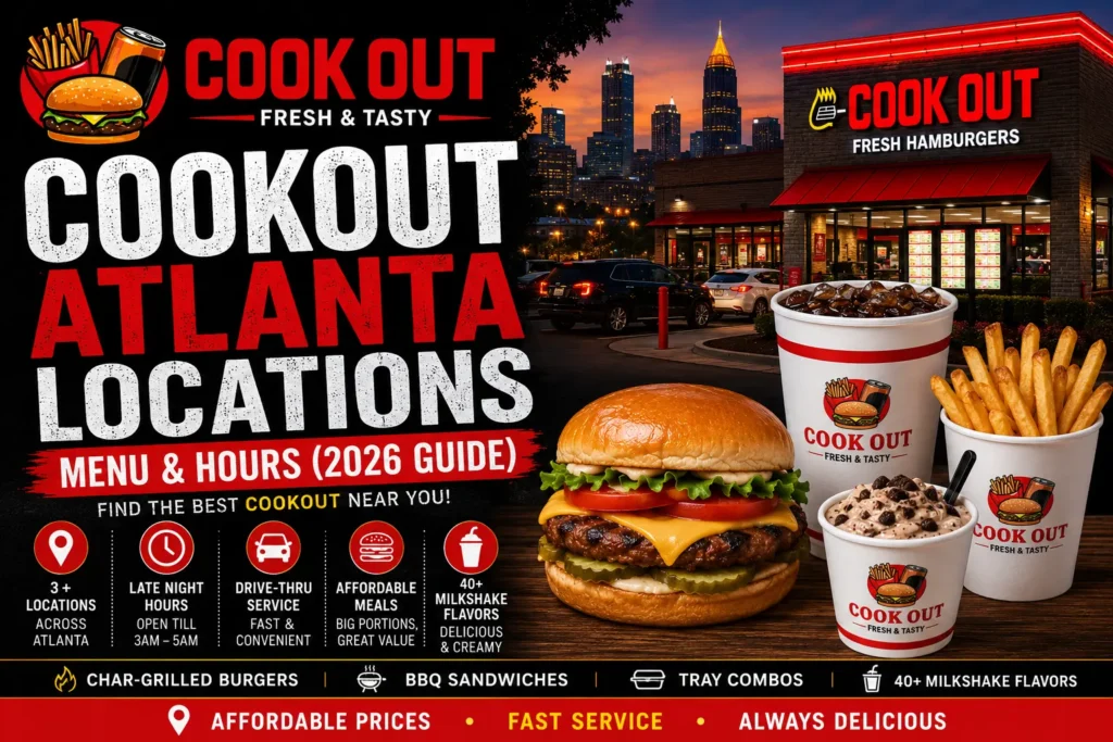 Cookout Atlanta Locations